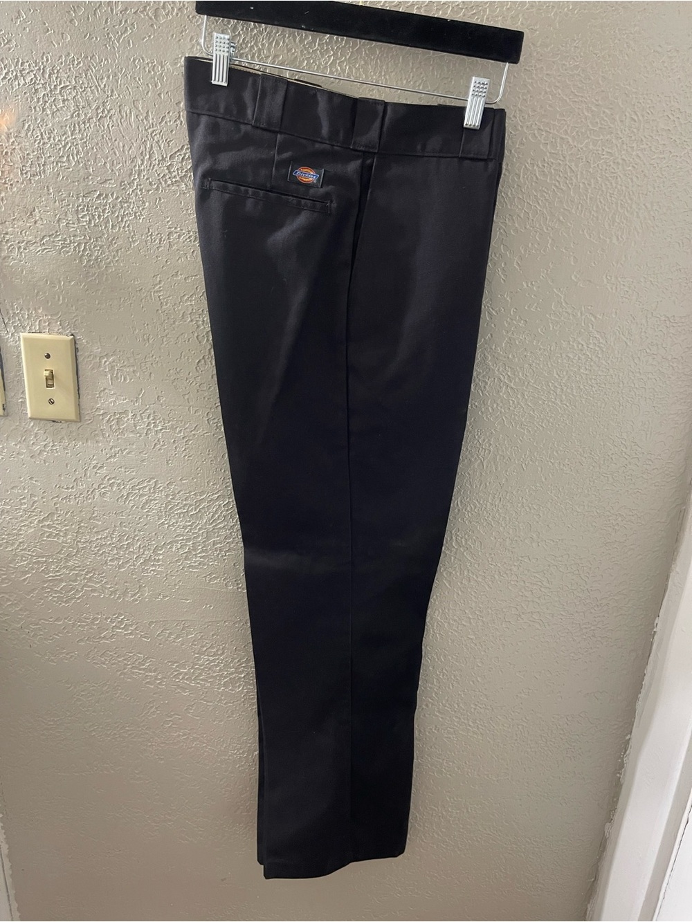 Dickies Men’s Black Straight Uniform Work Chinos 32X32
